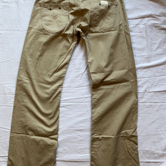 Original Replay “Baggy” beige colour pants sz 28/34 NWT - Picture 5 of 6